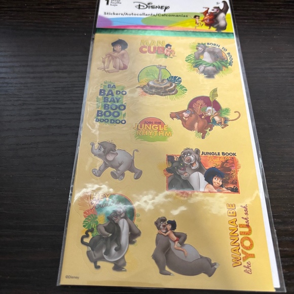 Disney The Jungle Book Sticker sheet - Picture 1 of 2